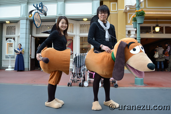 slinky dog costume for two